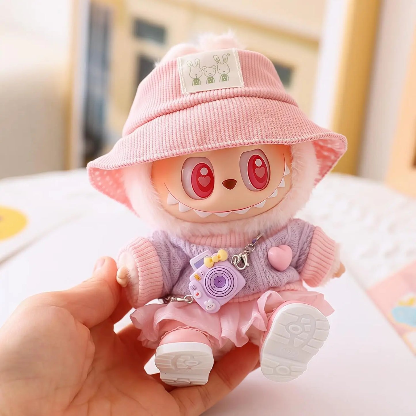 Labubu Idol Outfit V1 V2 – Kpop Doll Clothes & Accessories