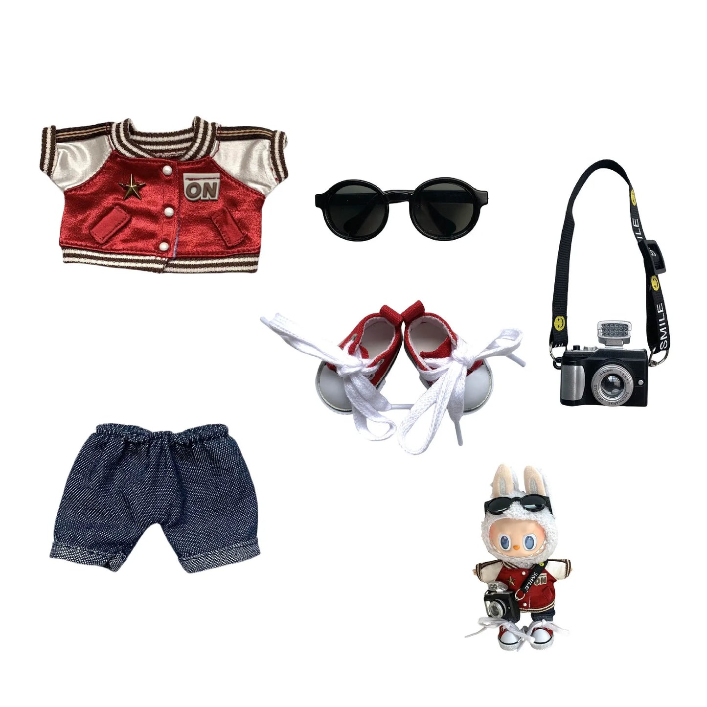 Labubu Idol Outfit V1 V2 – Kpop Doll Clothes & Accessories