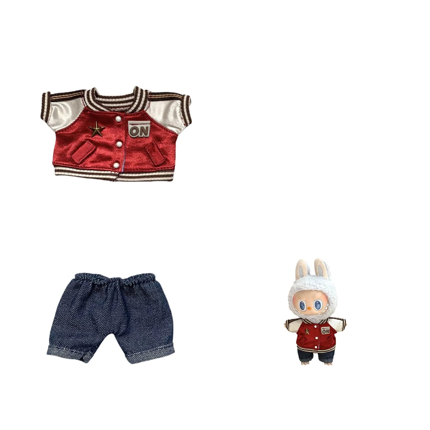 Labubu Idol Outfit V1 V2 – Kpop Doll Clothes & Accessories