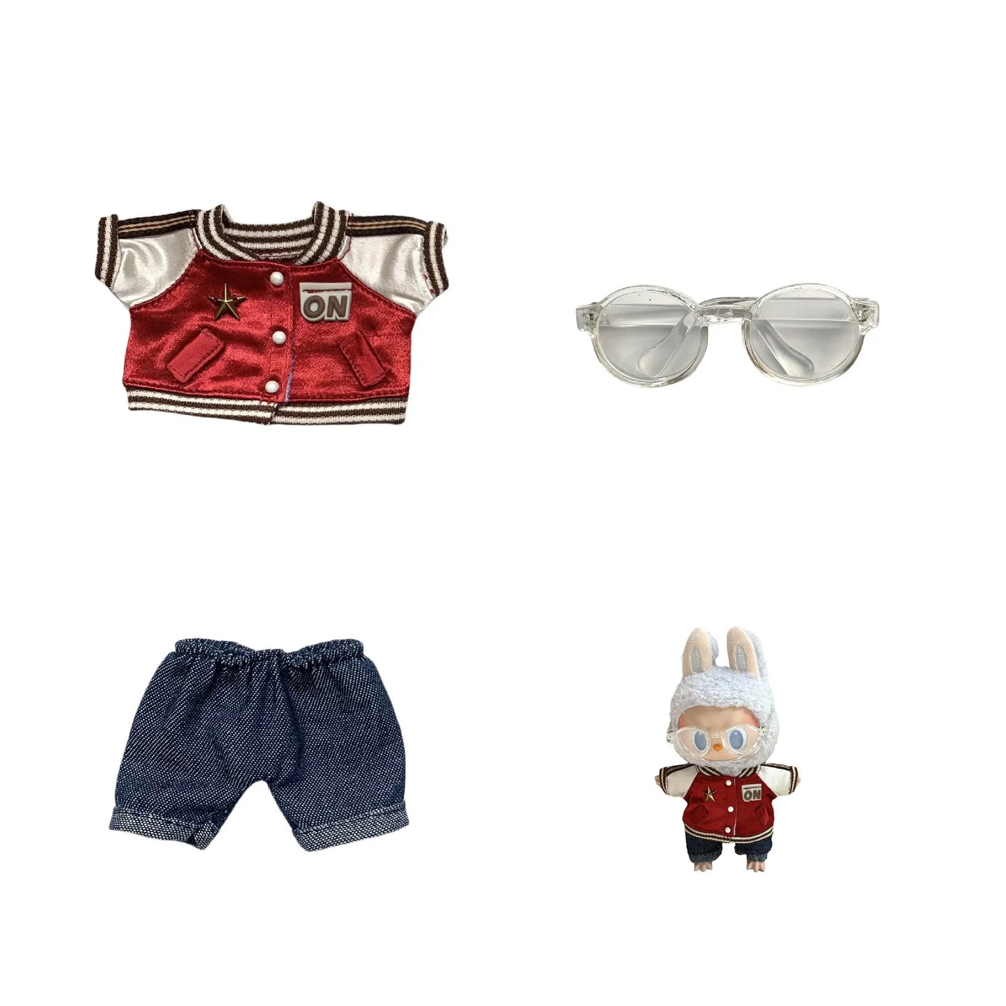 Labubu Idol Outfit V1 V2 – Kpop Doll Clothes & Accessories