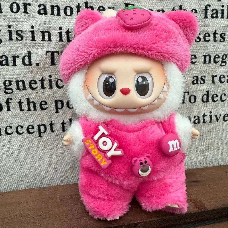 Labubu Hoodie Clothes 17cm – Cute Doll Outfit