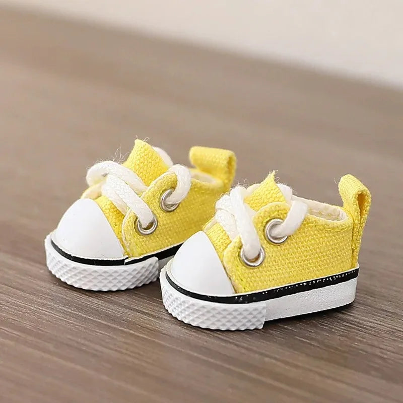 Labubu Shoes 15–17cm – Canvas Sneakers & Martin Boots
