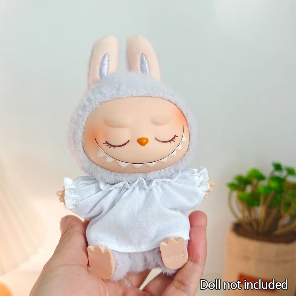 Labubu Kpop Idol Outfit V1 V2 – Strap Skirt Doll Clothes