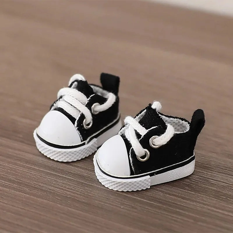 For Ropa LABUBU 15/17cm Cotton Dolls Shoes Toys Casual Sports Canvas Shoes Martin Boots Dolls Accessories for labubu outfits