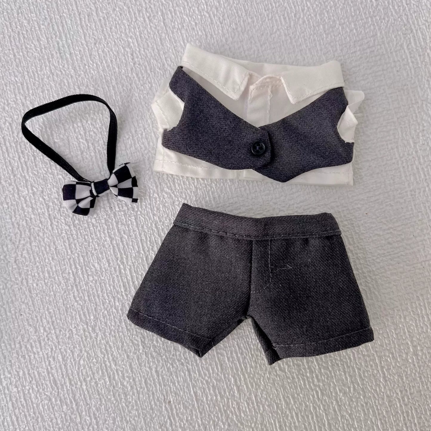 Labubu Wedding Dress Outfit 17cm – Doll Clothes & Pendant