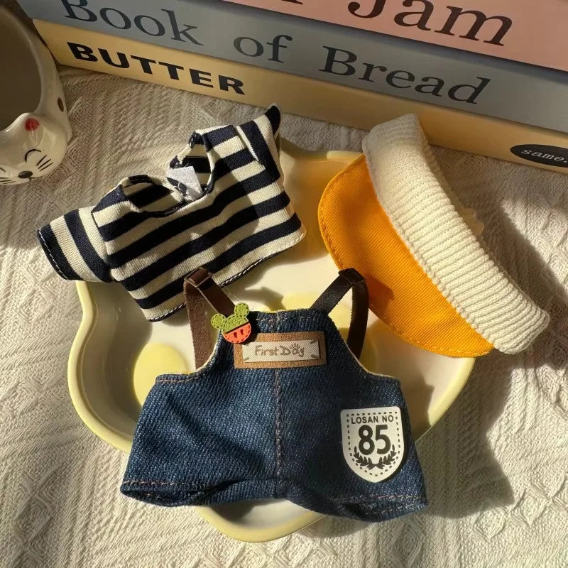 Labubu Hoodie Clothes 17cm – Cute Doll Outfit