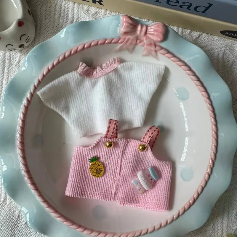Labubu Hoodie Clothes 17cm – Cute Doll Outfit