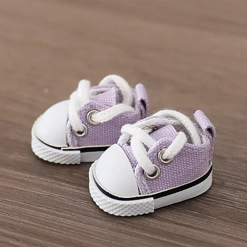 Labubu Shoes 15–17cm – Canvas Sneakers & Martin Boots