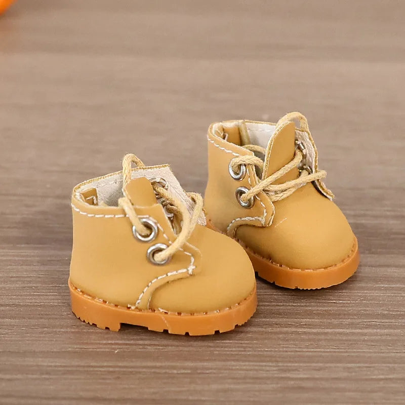 For Ropa LABUBU 15/17cm Cotton Dolls Shoes Toys Casual Sports Canvas Shoes Martin Boots Dolls Accessories for labubu outfits