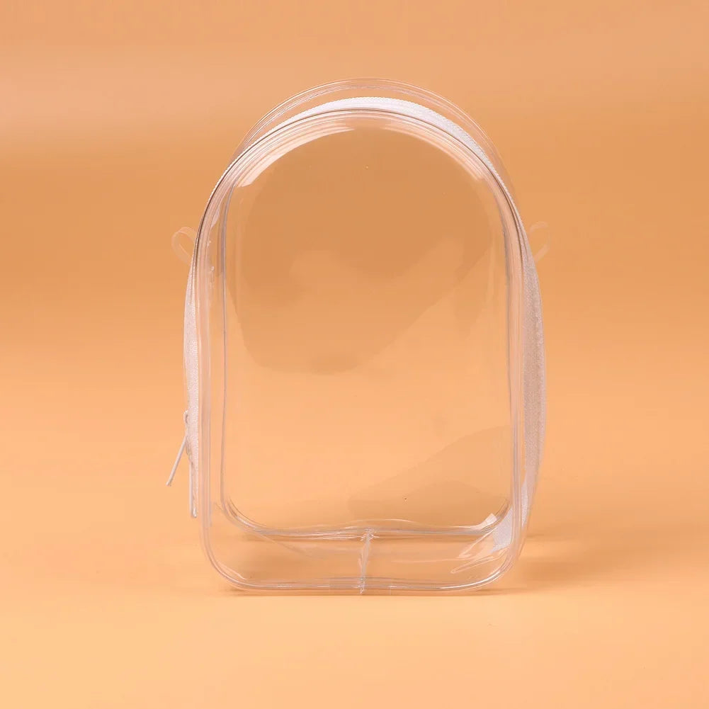 Labubu Protective Bag 15cm – PVC Shoulder Storage Case