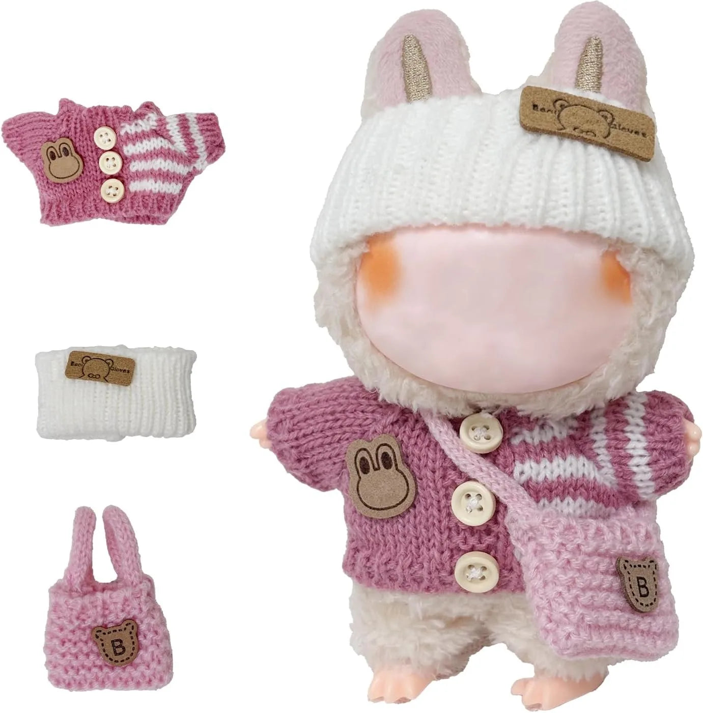 Labubu Idol Outfit V1 V2 – Kpop Doll Clothes & Accessories